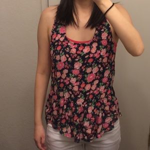 Abercrombie Floral Tank